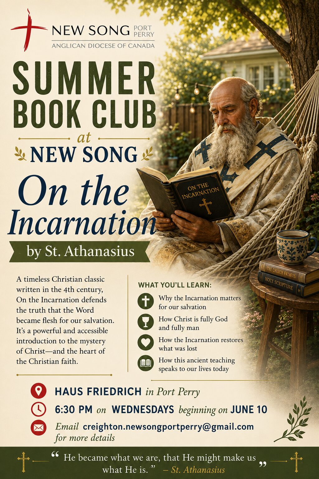 Summer Book Club poster